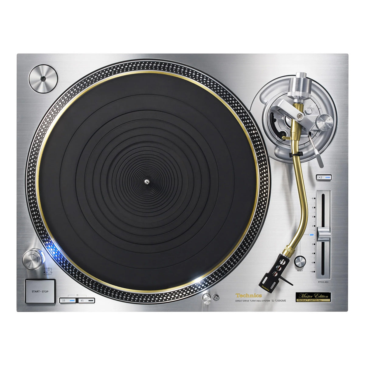 Technics SL-1200GME Grand Master Edition Turntable (Silver)