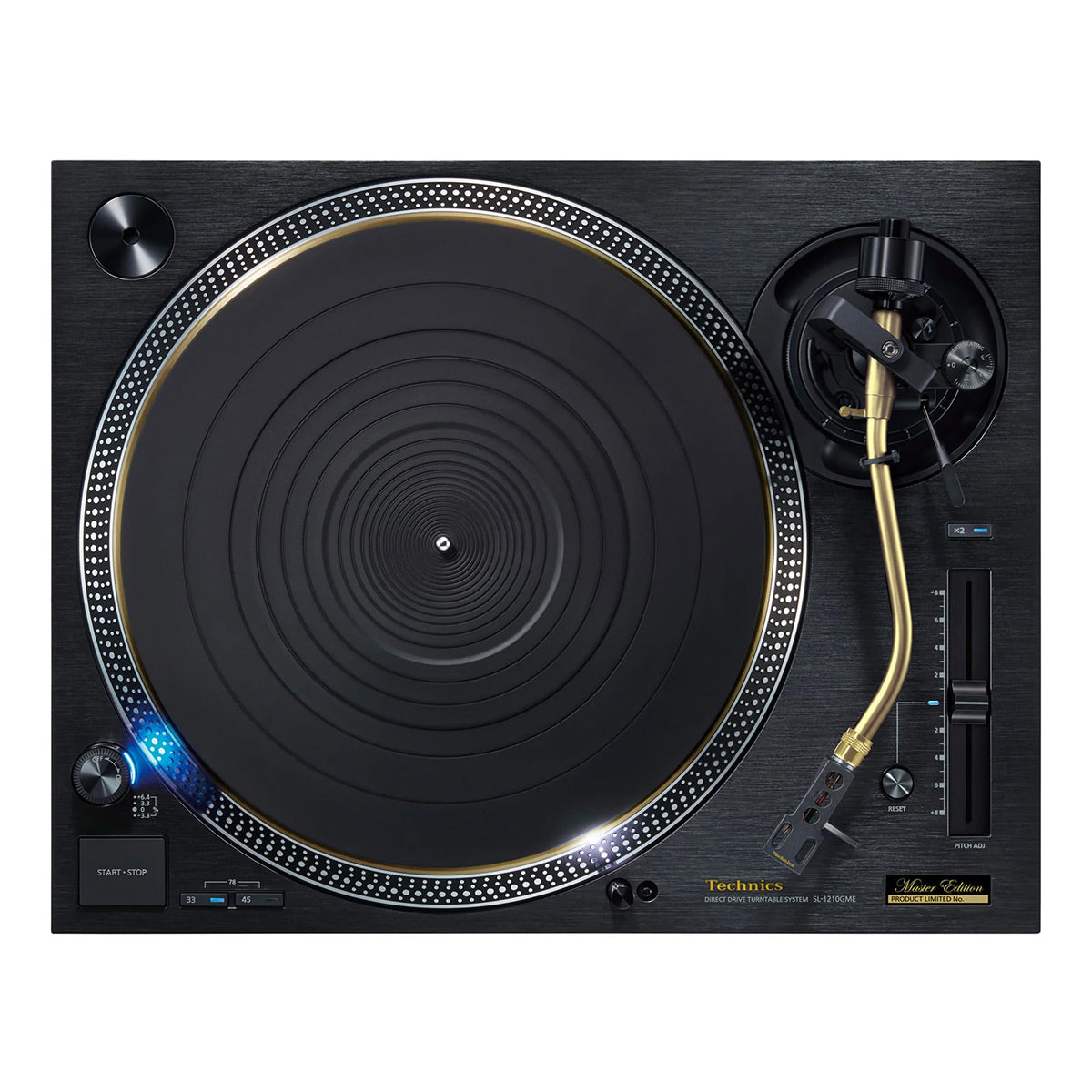 Technics SL-1210GME Grand Master Edition Turntable (Black)
