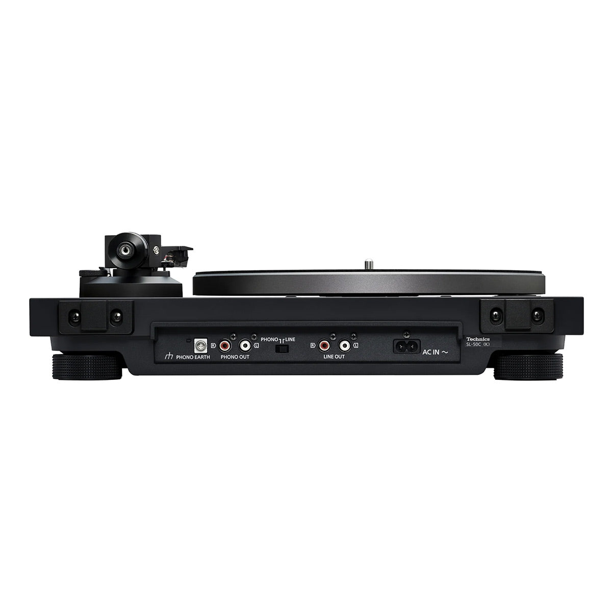 Technics SL-50C Direct Drive Turntable with 2M Red Cartridge (Black)