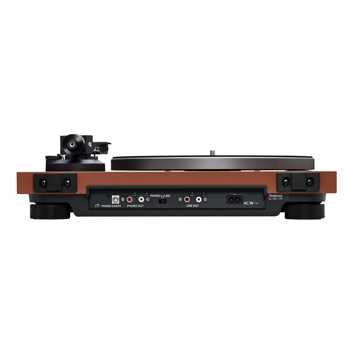 Technics SL-50C Direct Drive Turntable with 2M Red Cartridge (Terracotta)