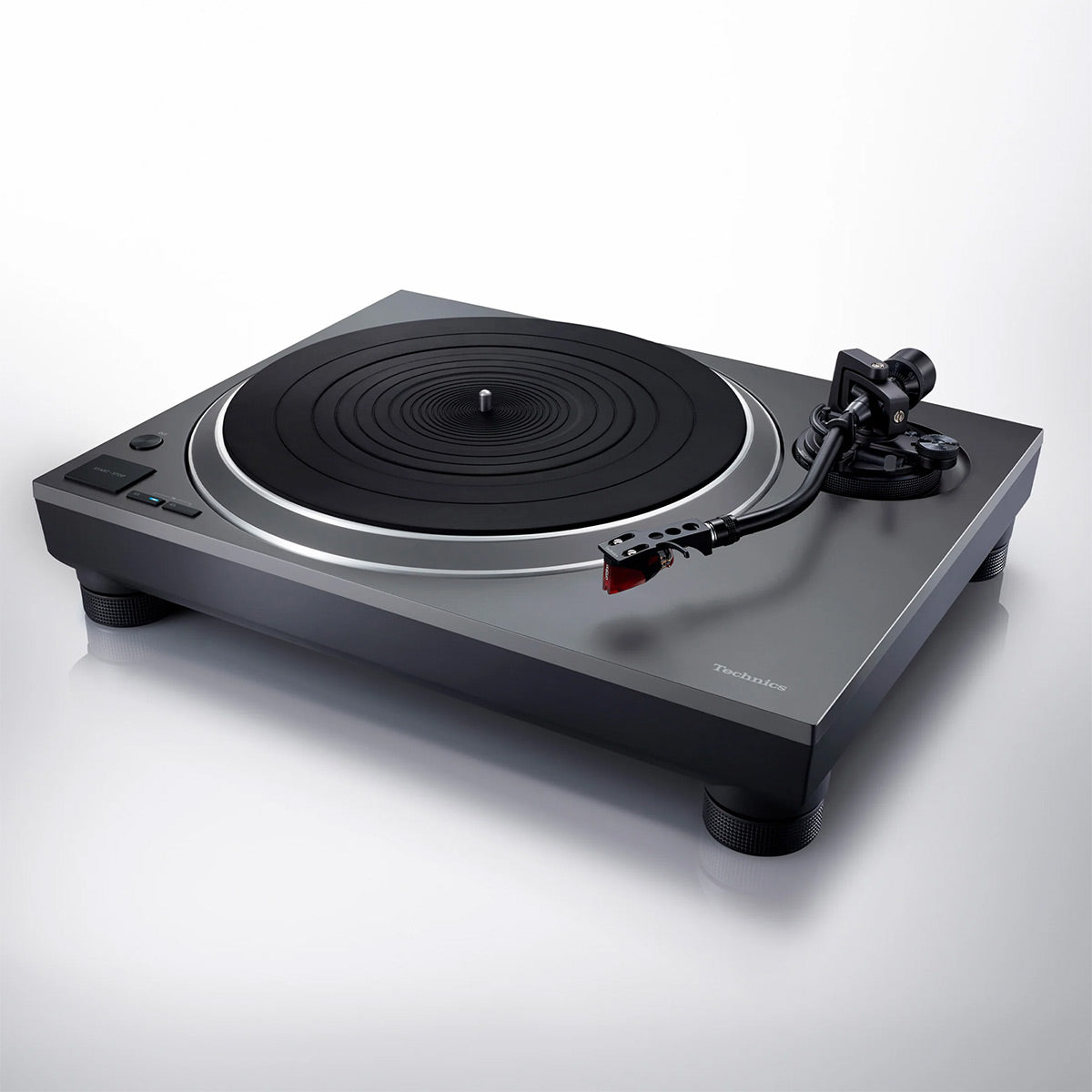 Technics SL1500CS Turntable with Built-in Preamp & 2M Red Cartridge (Gun Metal)