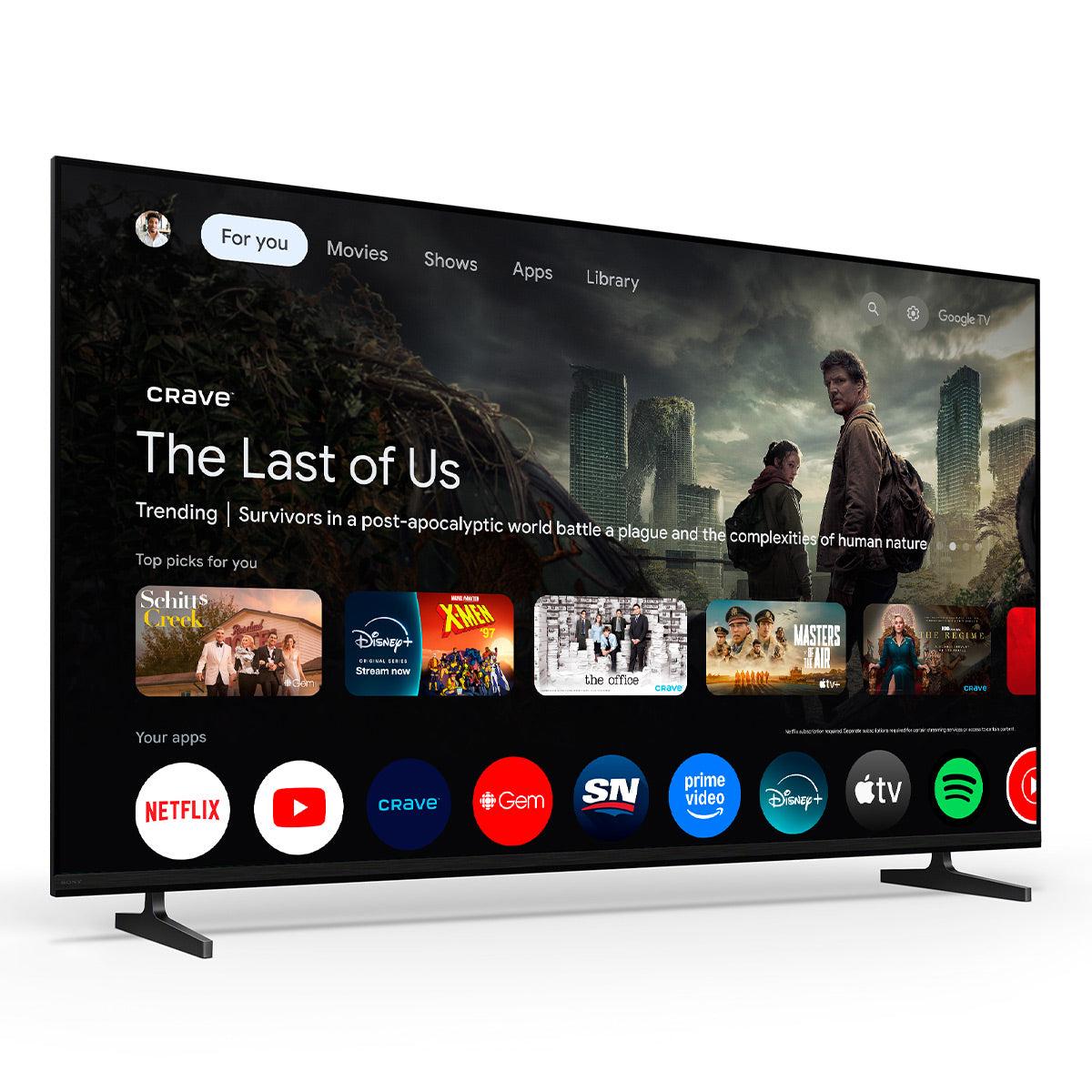Sony BRAVIA 2 II 65" 4K HDR LED Google TV (2025)