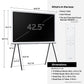 Samsung LS01D 43" 4K The Serif QLED UHD Smart TV (2024)