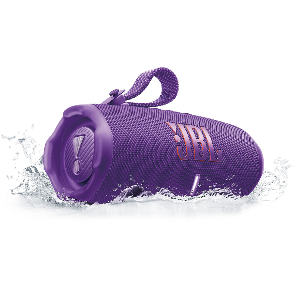 JBL Charge 6 Waterproof Portable Speaker Bundle with gSport Silicone Sleeve (Purple)