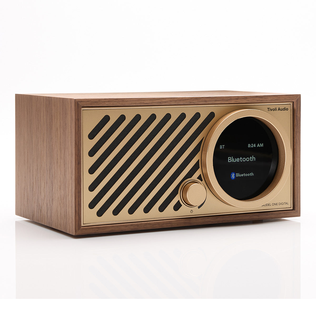 Tivoli Audio Model One Digital Wi-Fi & Bluetooth Tabletop FM Radio - Gen. 3 (Walnut/Gold)