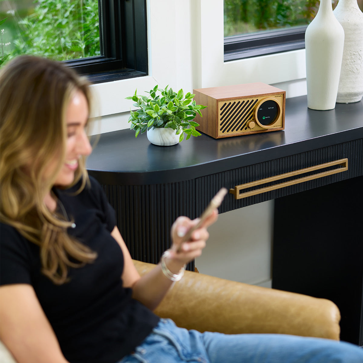Tivoli Audio Model One Digital Wi-Fi & Bluetooth Tabletop FM Radio - Gen. 3 (Walnut/Gold)