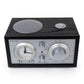 Tivoli Audio Model Three AM/FM Bluetooth Clock Radio with USB Charging Ports (Black Ash/Silver)