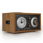 Tivoli Audio Model Three AM/FM Bluetooth Clock Radio with USB Charging Ports (Metallic Taupe/Cherry)
