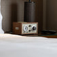 Tivoli Audio Model Three AM/FM Bluetooth Clock Radio with USB Charging Ports (Walnut / Beige)