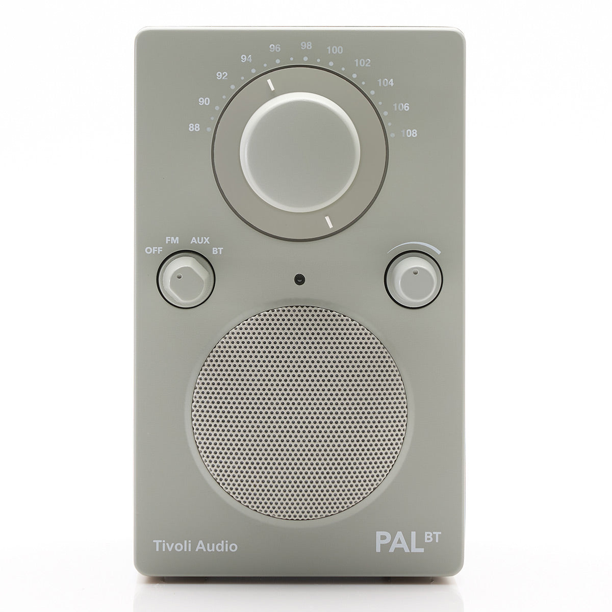 Tivoli Audio PAL BT Bluetooth FM Portable Radio and Speaker - Gen 3 (Gray)