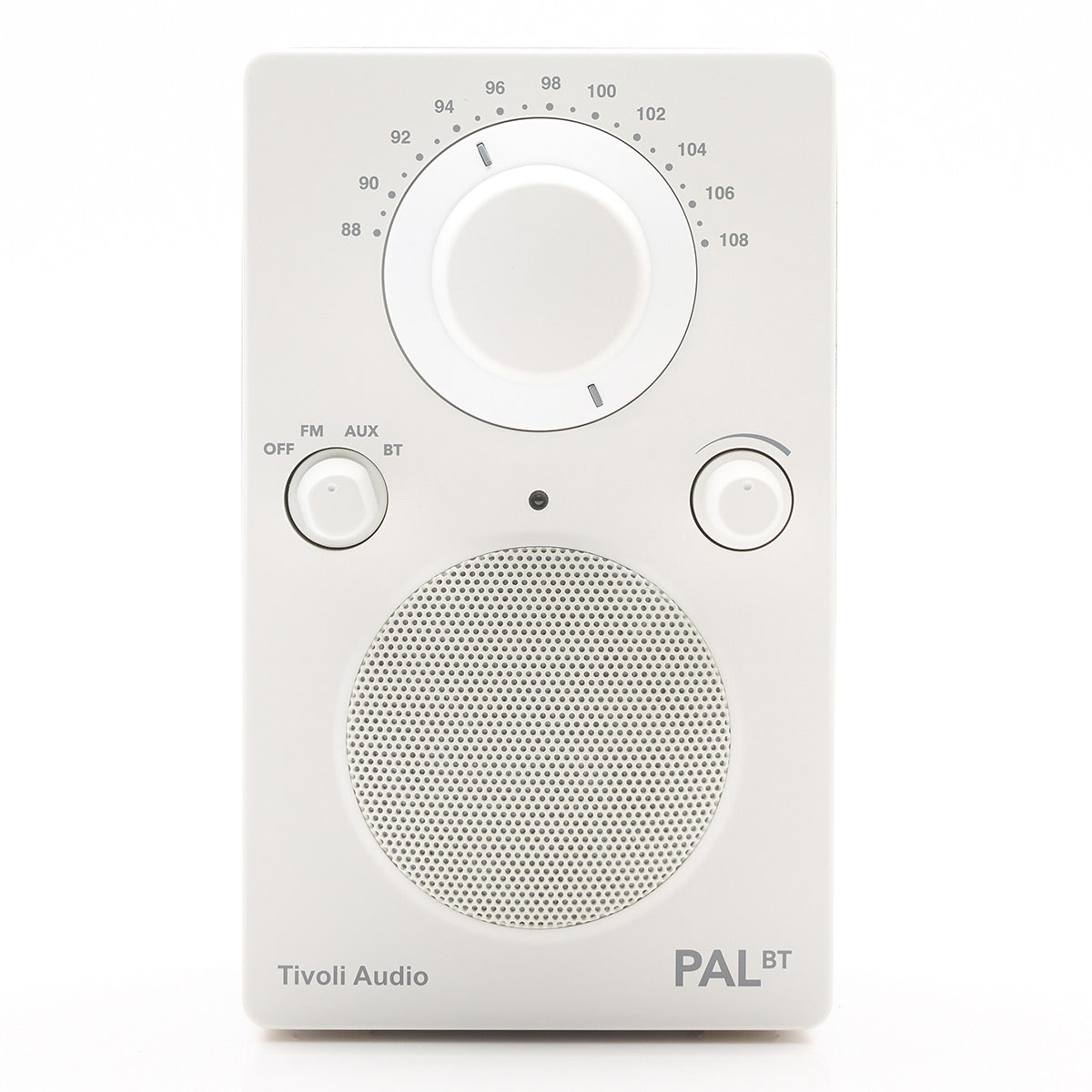 Tivoli Audio PAL BT Bluetooth FM Portable Radio and Speaker - Gen 3 (White)