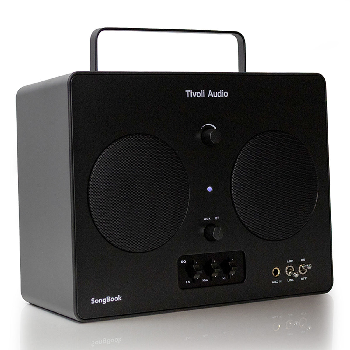 Tivoli Audio Songbook Bluetooth Speaker with Built-In Pre-Amp and Carrying Handle (Black)
