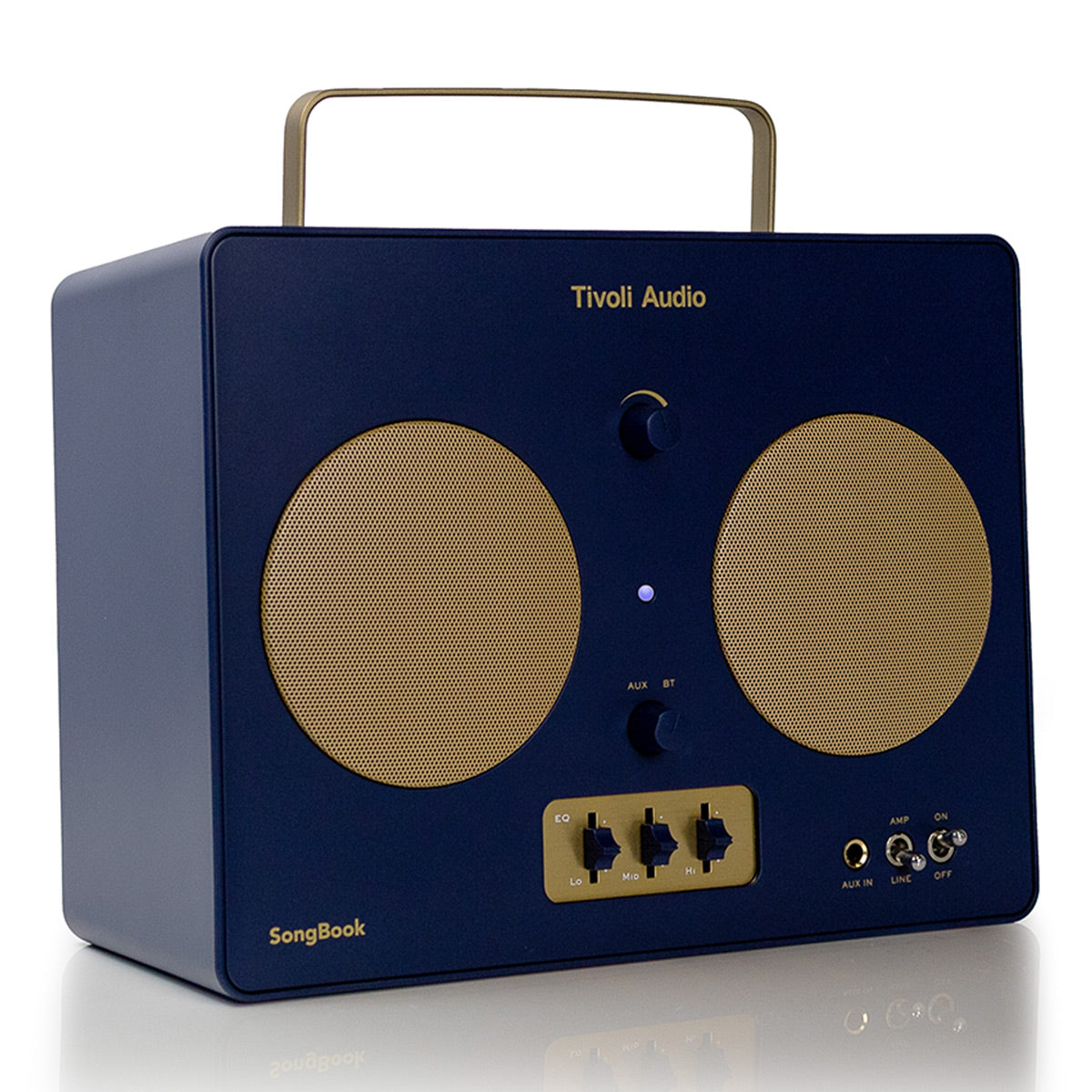 Tivoli Audio Songbook Bluetooth Speaker with Built-In Pre-Amp and Carrying Handle (Blue)