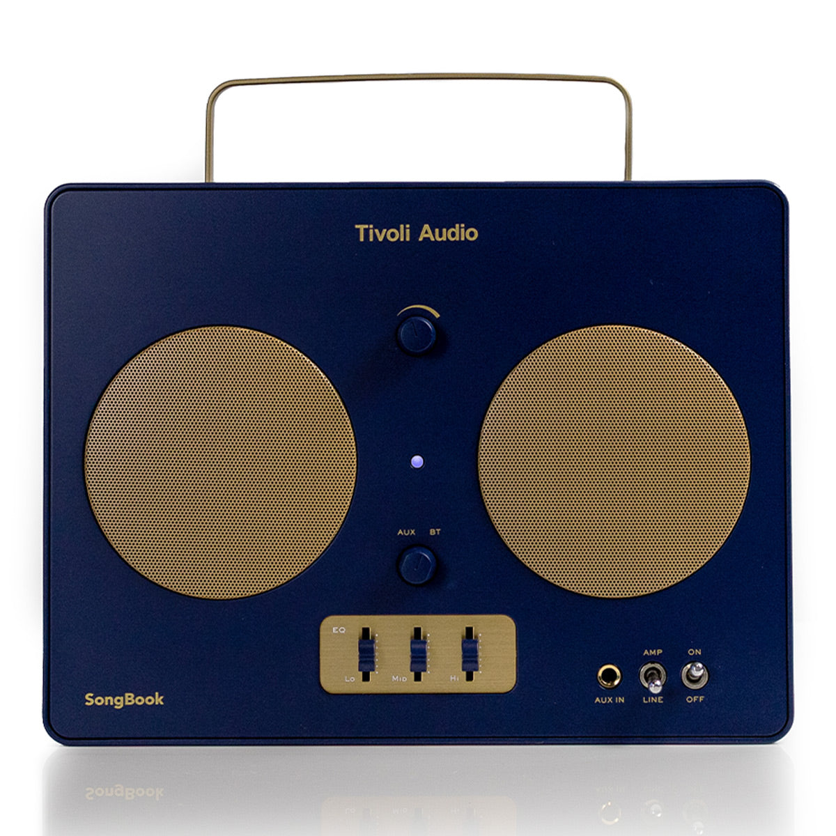Tivoli Audio Songbook Bluetooth Speaker with Built-In Pre-Amp and Carrying Handle (Blue)