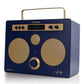 Tivoli Audio Songbook MAX Bluetooth Speaker with Built-In Pre-Amp and Carrying Handle (Blue)