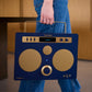 Tivoli Audio Songbook MAX Bluetooth Speaker with Built-In Pre-Amp and Carrying Handle (Blue)