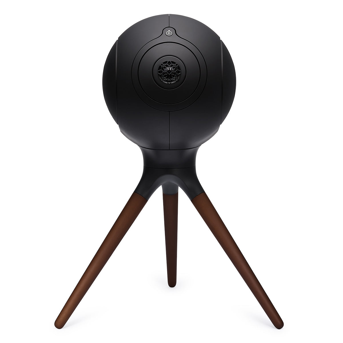 Devialet Phantom I 108dB High-End Wireless Speaker (Dark Chrome) with Treepod Floorstand for Phantom I (Matte Black) - Each