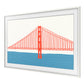 Samsung Customizable Bezel for Samsung The Frame 65" (Modern White)
