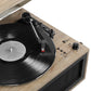 Victrola Liberty Bluetooth Record Player Stand with 3-Speed Turntable (Farmhouse Oatmeal)