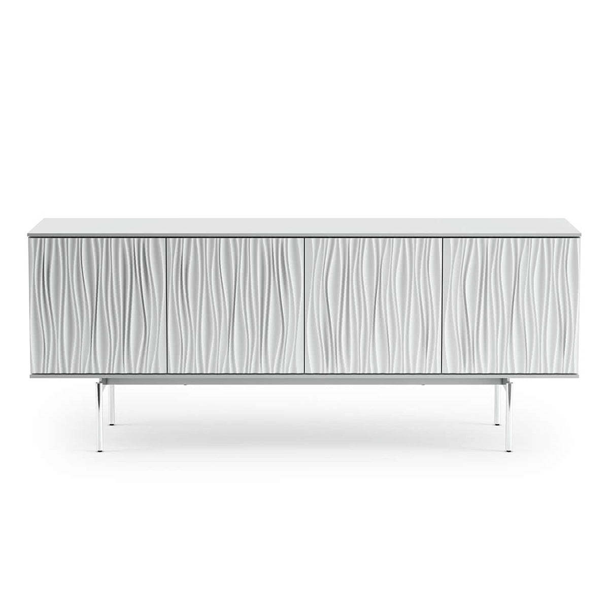 BDI Tanami 7109 4-Door Storage Credenza (Satin White)