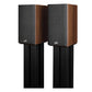 Polk Audio Reserve R100 Bookshelf Speaker Cable Bundle (Walnut)