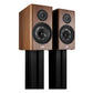 Polk Audio Reserve 200 Bookshelf Speaker Pair with 14 Gauge Speaker Wire - 50 Feet (Walnut)