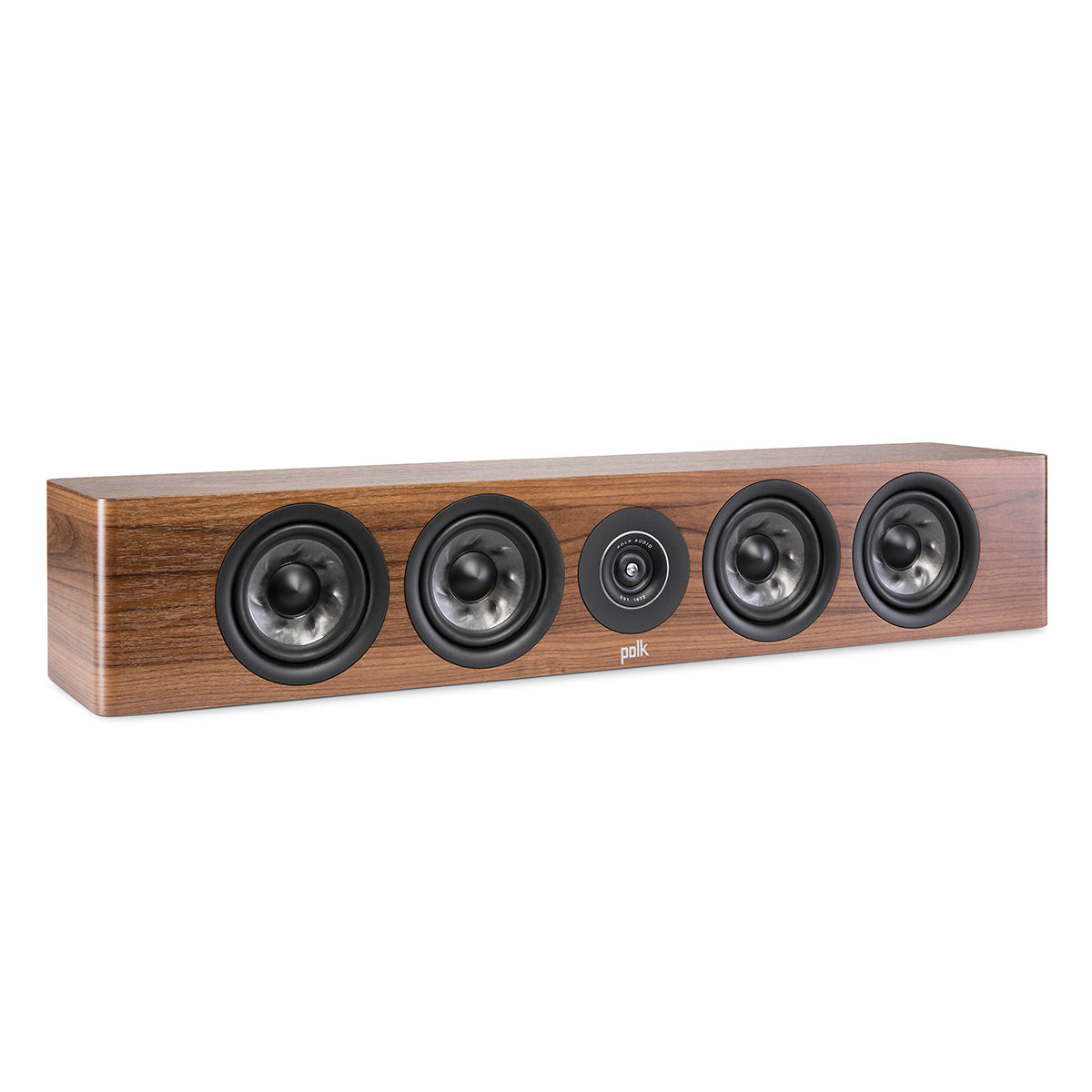 Polk Audio Reserve R350 Slim Center Channel Speaker Cable Bundle (Walnut)