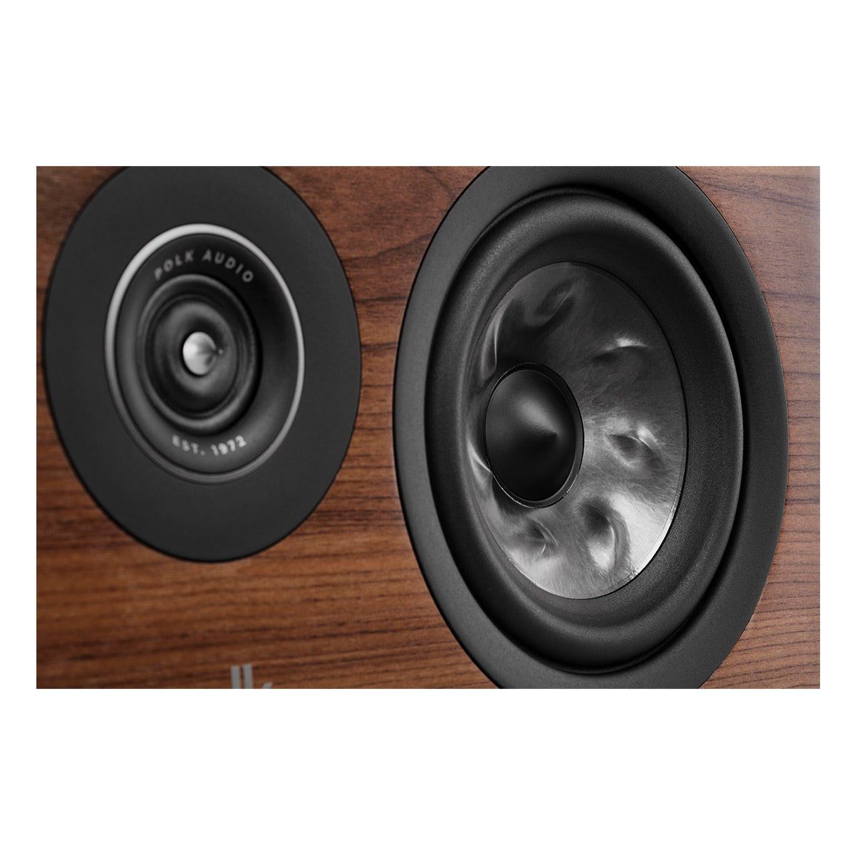 Polk Audio Reserve R400 Center Channel Speaker Cable Bundle (Walnut)
