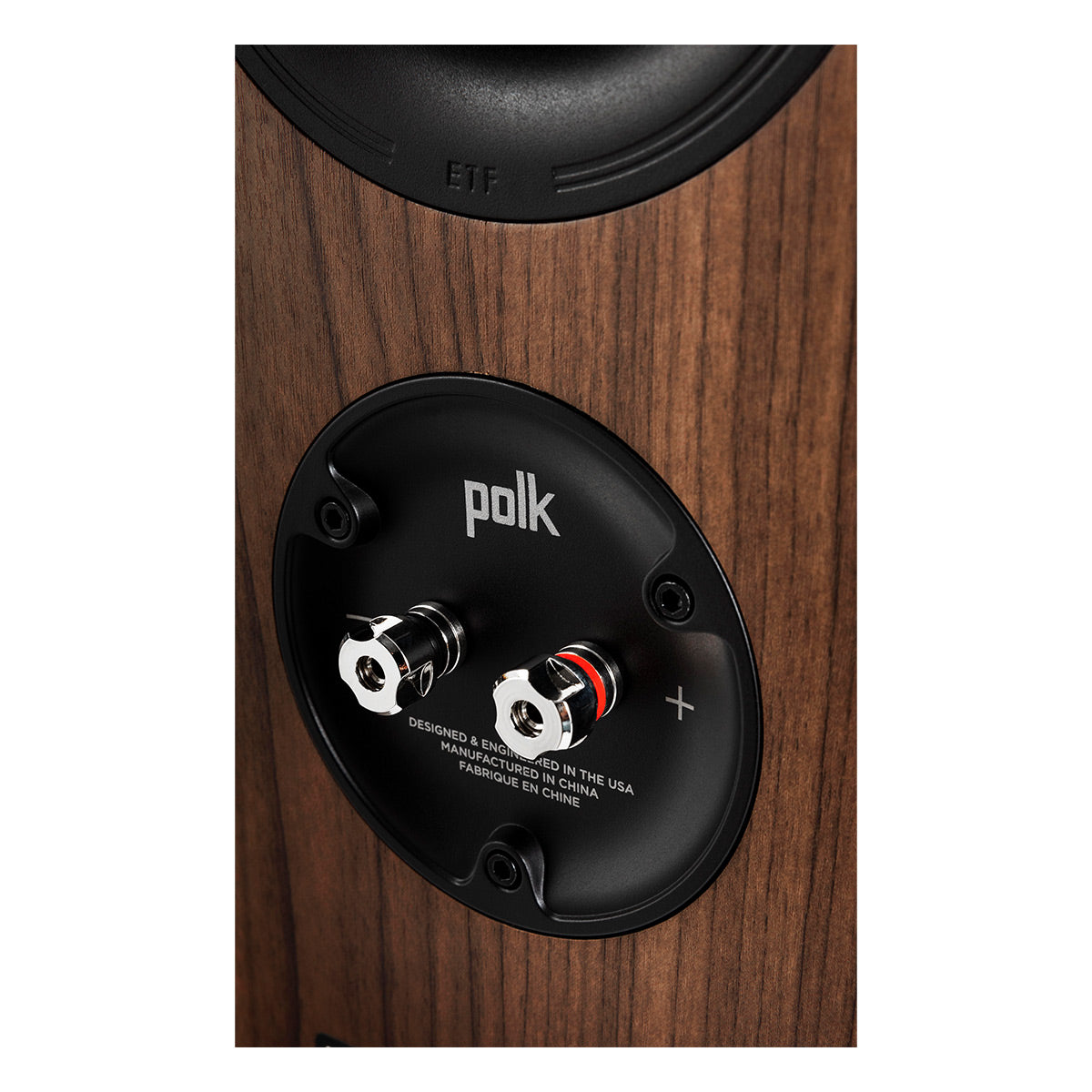 Polk Audio Reserve R500 Floorstanding Speaker Cable Bundle (Walnut)
