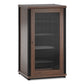 Salamander Designs Synergy 402 AV Cabinet (Dark Walnut with Black Posts)