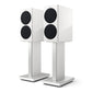KEF Reference 1 Meta Bookshelf Speaker - Pair (High-Gloss White/Champagne)