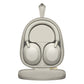 Sony WH-1000XM5 Wireless Noise Cancelling Over-Ear Headphones Bundle with gSport Accessory Kit (Silver)