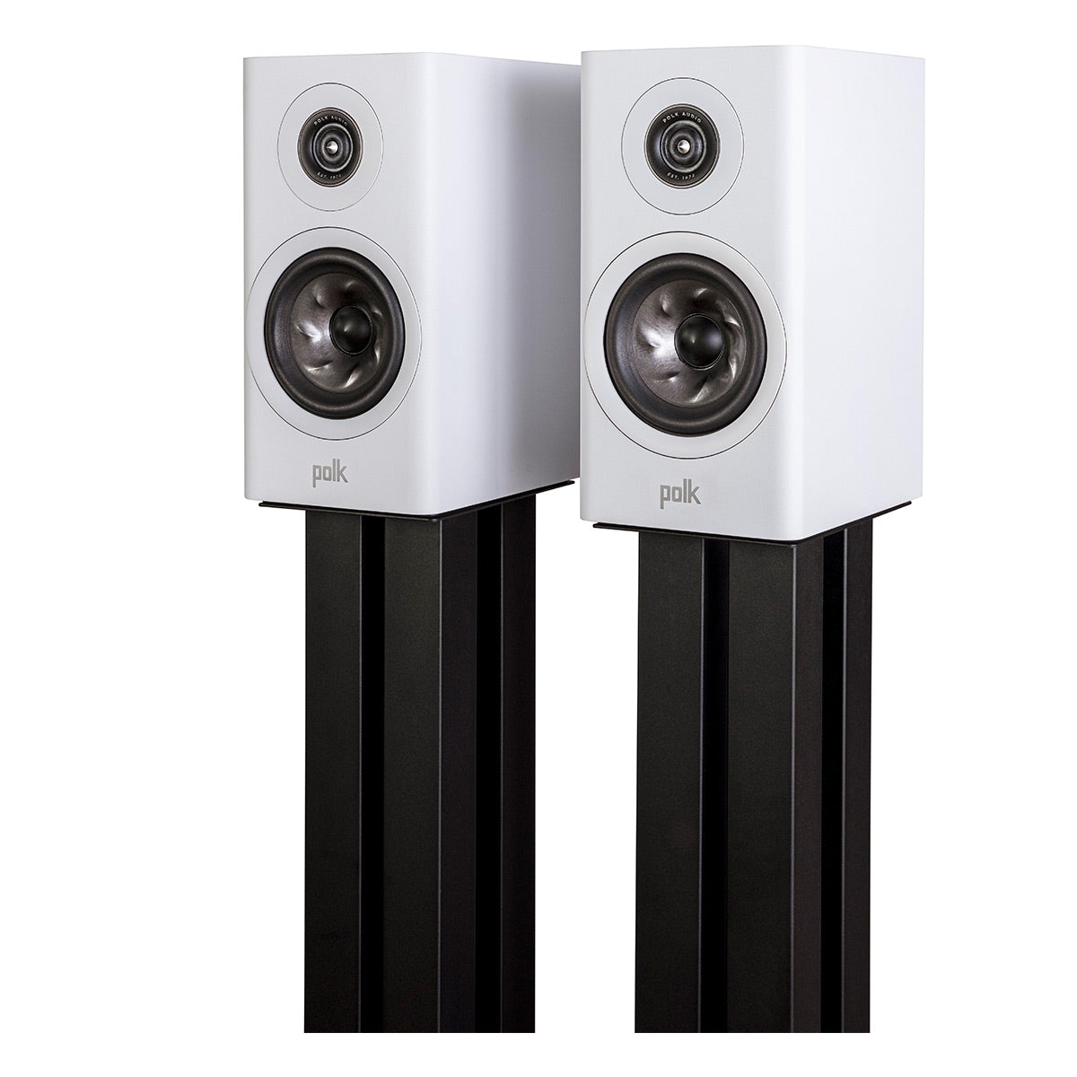 Polk Audio Reserve R100 Bookshelf Speaker Cable Bundle (White)