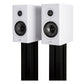 Polk Audio Reserve 200 Bookshelf Speaker Pair with 14 Gauge Speaker Wire - 50 Feet (White)