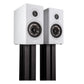 Polk Audio Reserve 200 Bookshelf Speaker Pair with 14 Gauge Speaker Wire - 50 Feet (White)