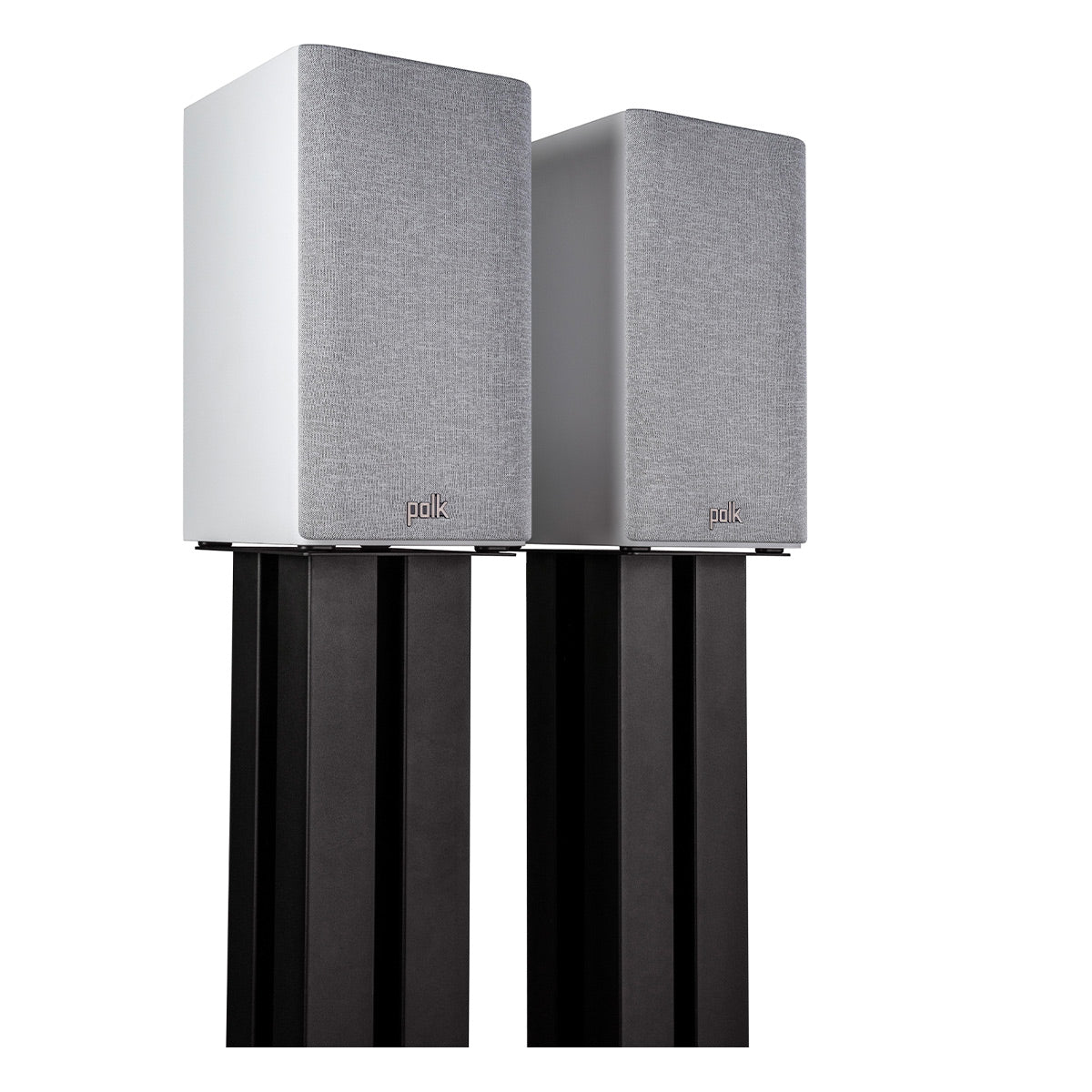 Polk Audio Reserve R100 Bookshelf Speaker Cable Bundle (White)