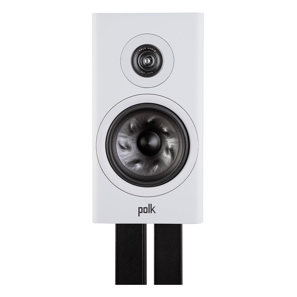 Polk Audio Reserve 200 Bookshelf Speaker Pair with 14 Gauge Speaker Wire - 50 Feet (White)