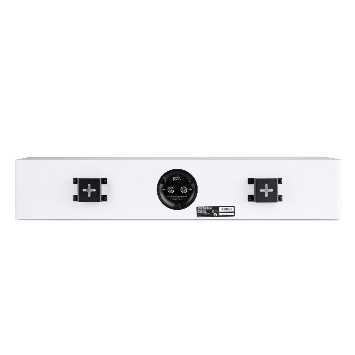 Polk Audio Reserve 350 Slim Center Channel LCR Speaker (White)