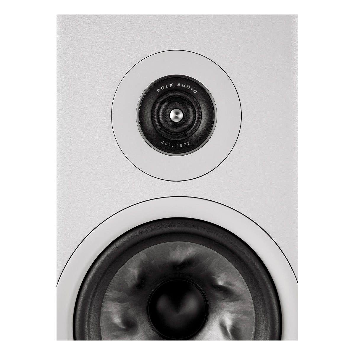 Polk Audio Reserve 200 Bookshelf Speaker Pair with 14 Gauge Speaker Wire - 50 Feet (White)
