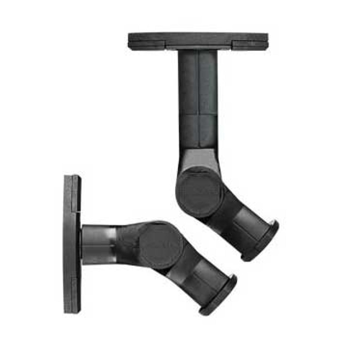 Sanus Satellite Speaker Wall Mounts with Tilt & Swivel - Pair (Black)
