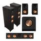 Klipsch Reference Premiere RP-6000F II 5.1 Dolby Atmos Home Theater System (Ebony)