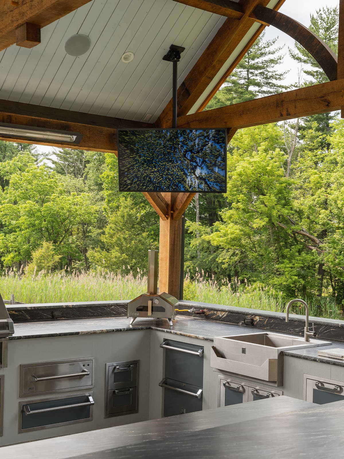 Outdoor television