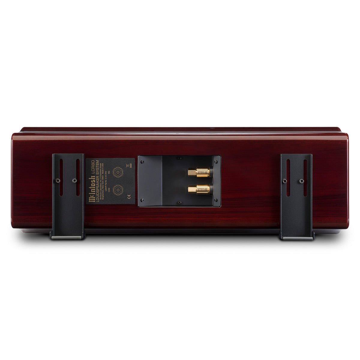 McIntosh LCR80 3-Way Center Channel Speaker - Each (Red Walnut)
