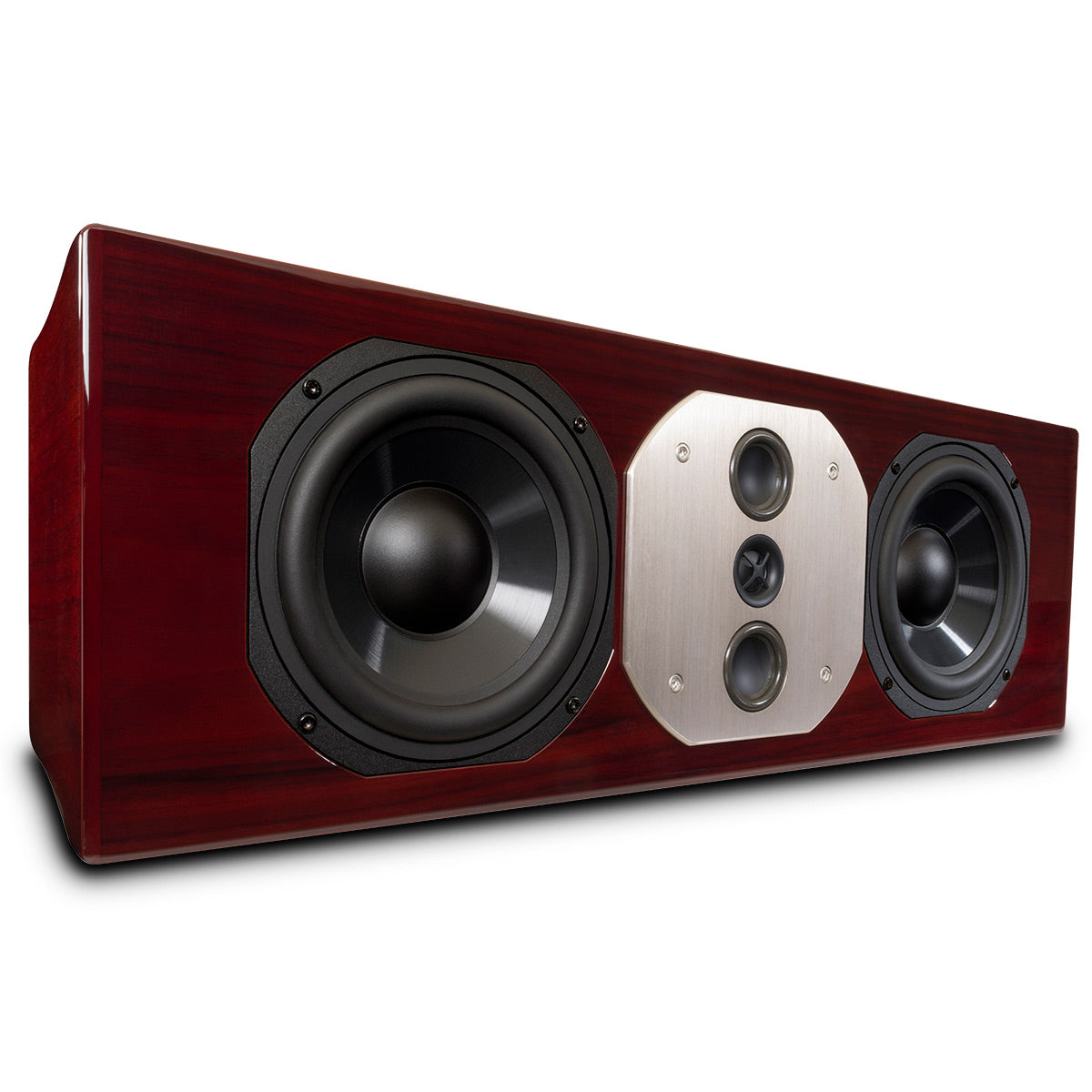McIntosh LCR80 3-Way Center Channel Speaker - Each (Red Walnut)