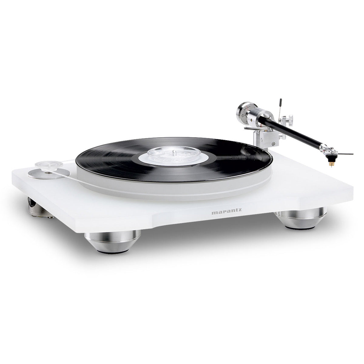 Marantz MODEL10 Integrated Amplifier (Champagne) with TT-15S1 Precision Belt Drive Turntable