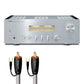 Yamaha A-S1200 Amplifier Bundle with AudioQuest Jack Russell Cable (Silver)
