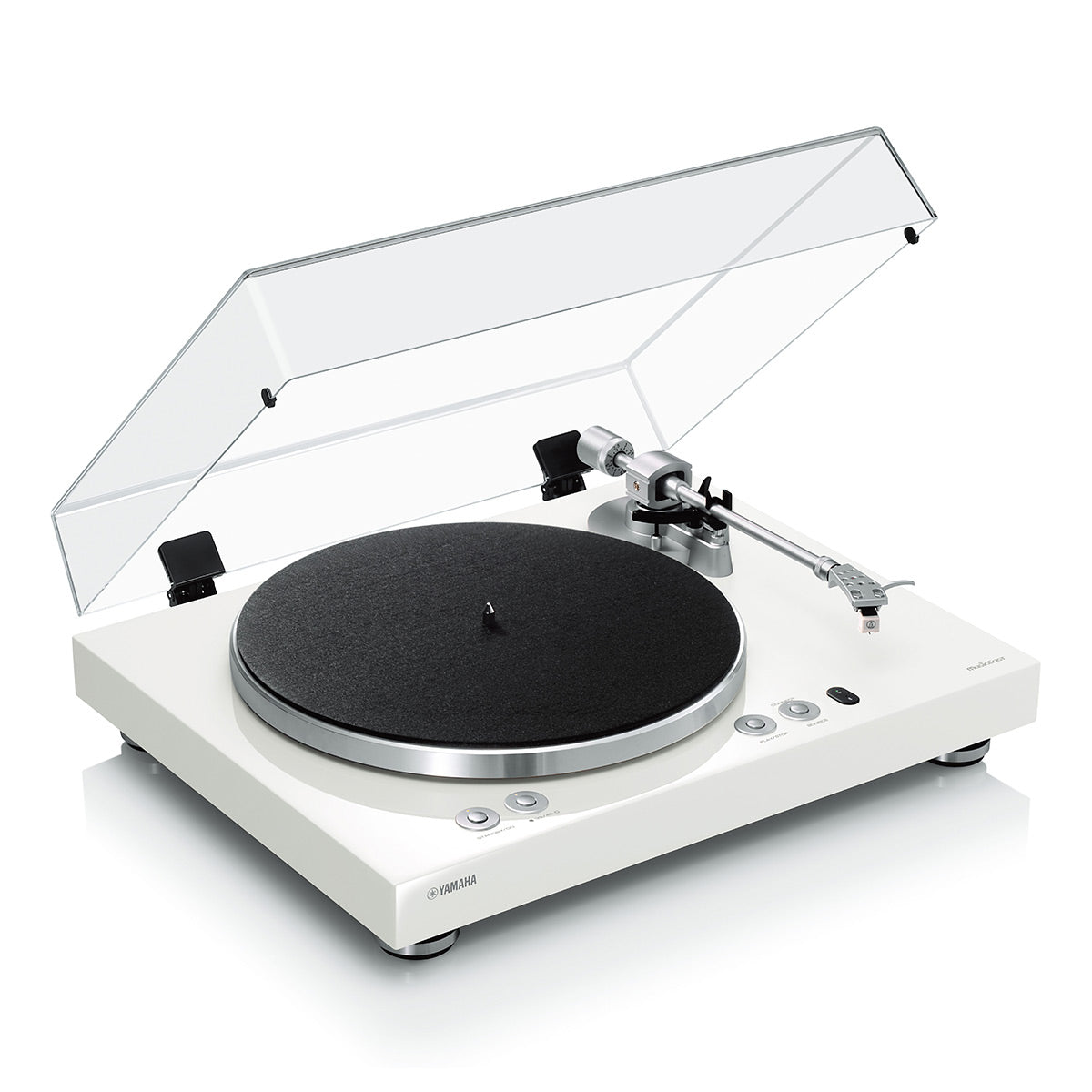 Yamaha MusicCast Vinyl 500 Wi-Fi Turntable (White)