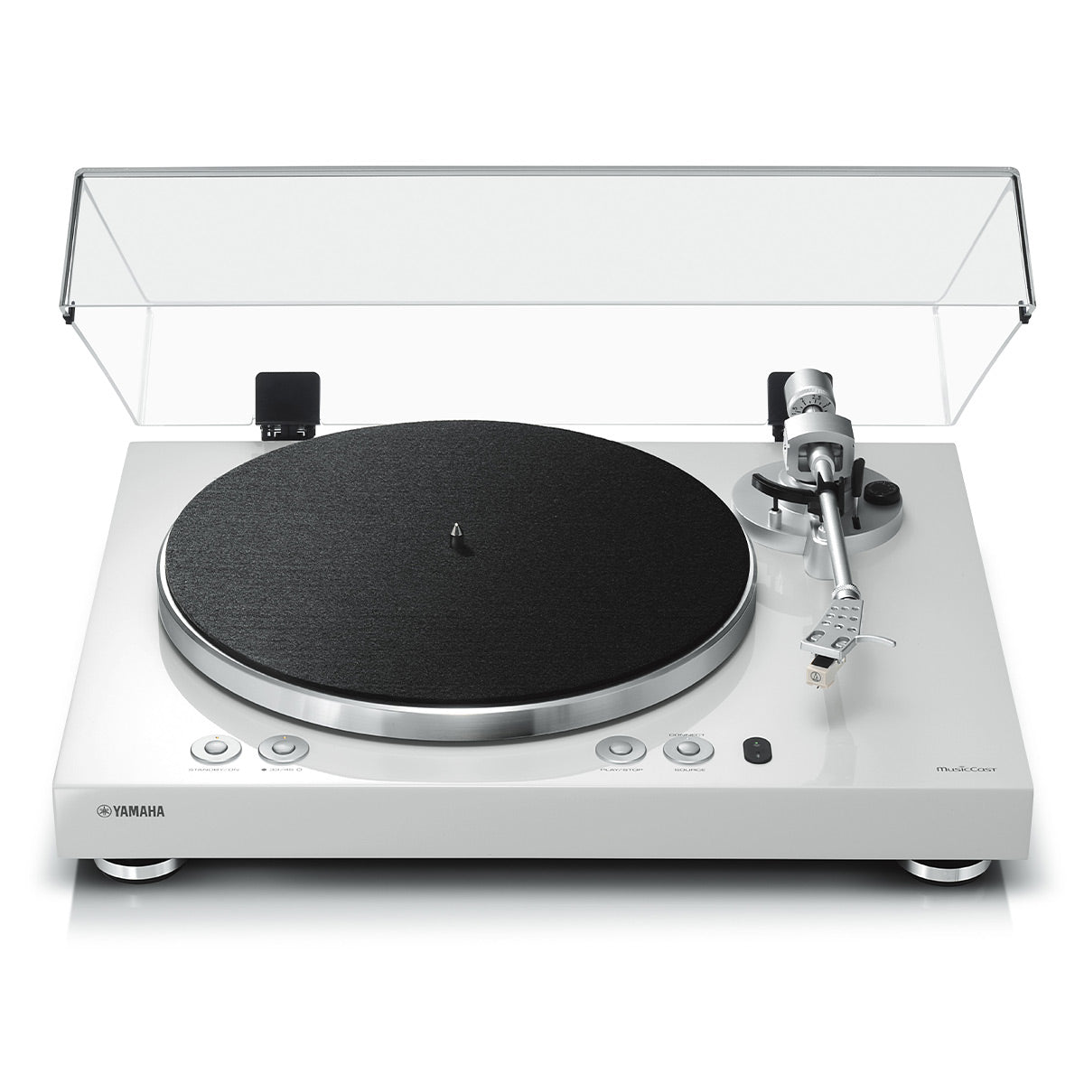 Yamaha MusicCast Vinyl 500 Wi-Fi Turntable (White)