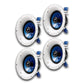 Yamaha NS-IC600 6.5 Inch 2 Way In Ceiling Speakers - 4 Pack