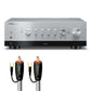 Yamaha R-N800A Network Receiver Bundle with AudioQuest Jack Russell (Silver)
